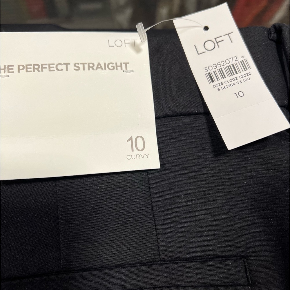 Black Curvy fit size 10 from the loft. New with tags.